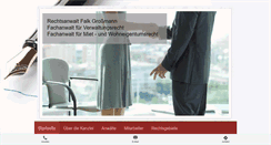 Desktop Screenshot of falk-grossmann.de